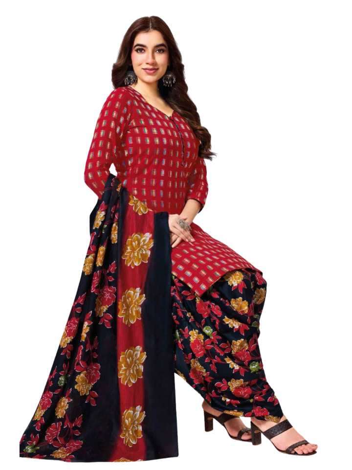 readymade cotton patiyala dress