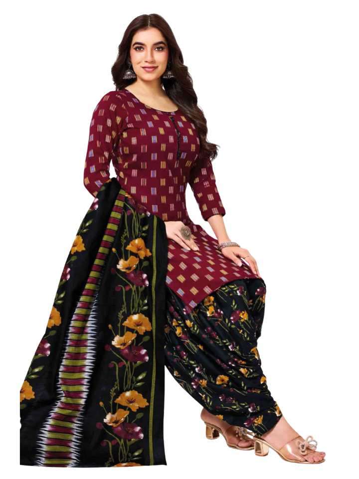 readymade cotton patiyala dress