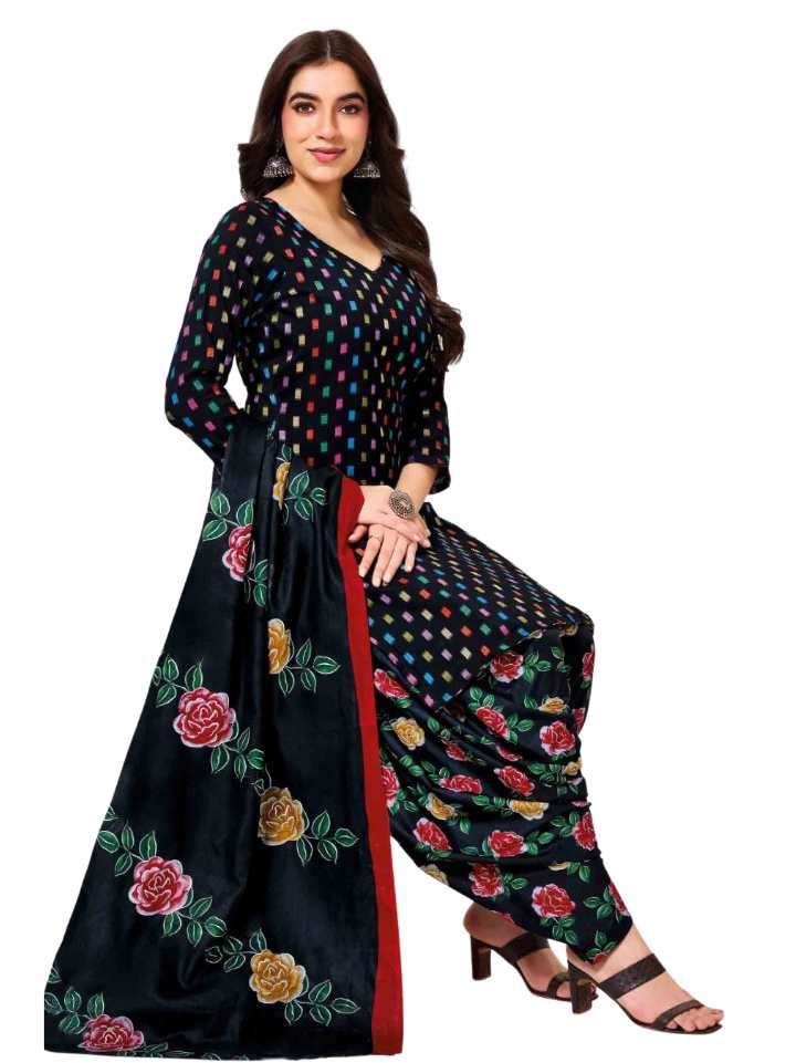 readymade cotton patiyala dress