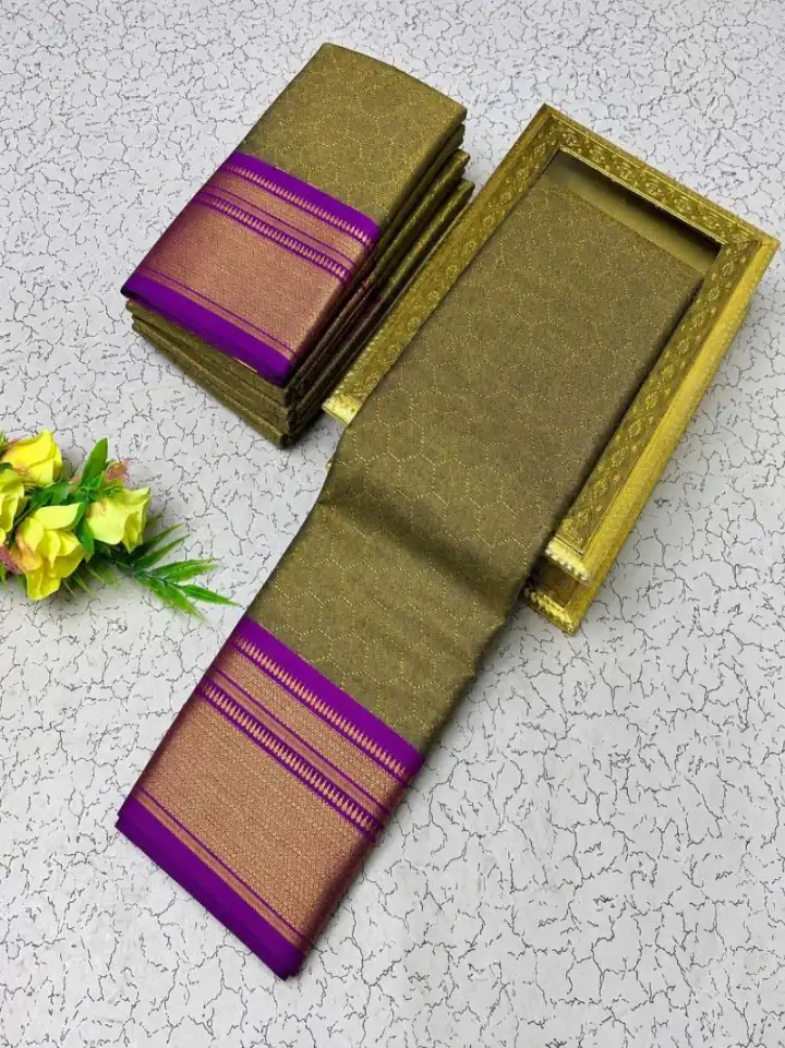 Silk Festival Saree - Image 10