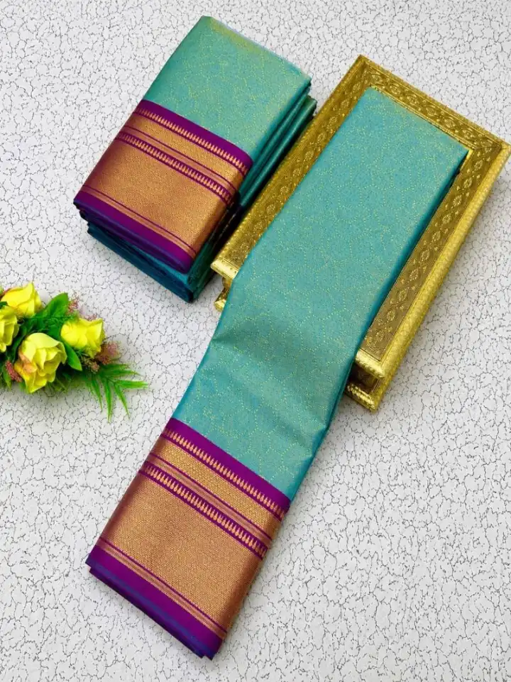 Silk Festival Saree - Image 7