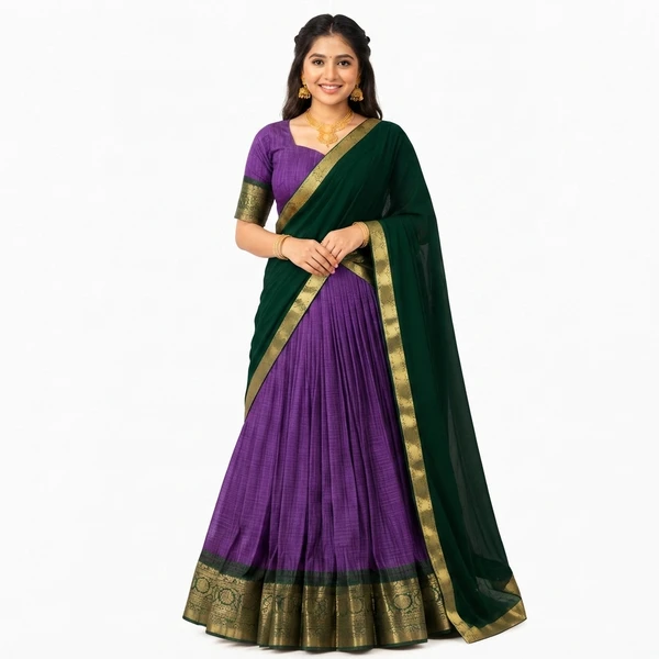 Readymade Cotton Patiyala Dress