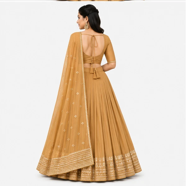 Pure Chanderi Plain Zari Worked Lehenga Choli Collection 2 Pure Chanderi Plain Zari Worked Lehenga Choli Collection