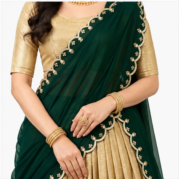Poly Cotton Zari Weaving Traditional Lehenga Choli Collection 3 Poly Cotton Zari Weaving Traditional Lehenga Choli Collection
