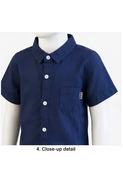 Baby Boys Two Piece Buttoned Shirt & Shorts Set 2 Baby Boy Outfit | Löweo Germany