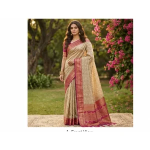 Ast Madhvi Cotton Soft Cotton Silk Zari Border Saree Collection