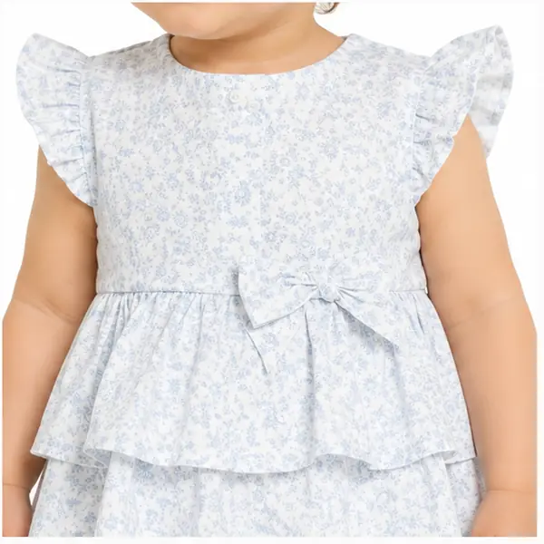 Baby Girls 2pc Floral Layered Dress & Bloomers Set 3 Baby Girl Party Dress | Löweo Germany