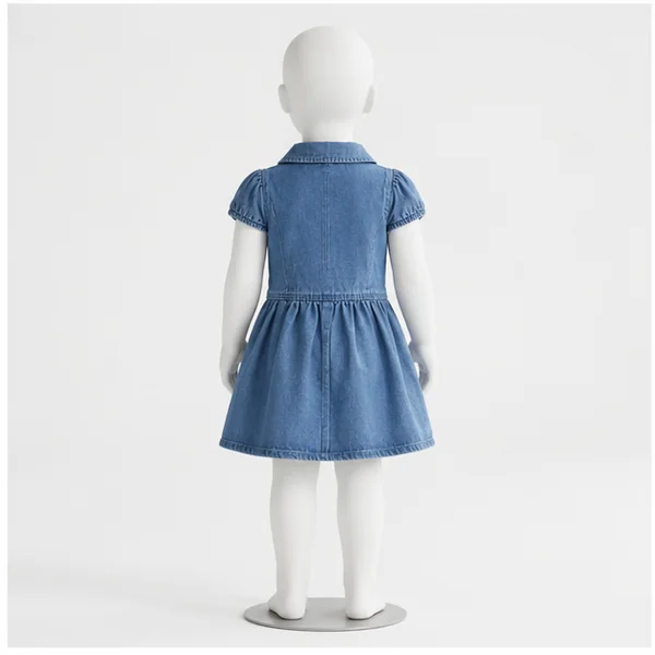 Baby denym Top 3 Baby Girl Party Dress | Löweo Germany