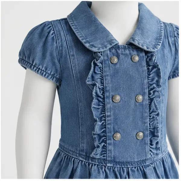Baby denym Top 4 Baby Girl Party Dress | Löweo Germany